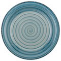 Talerz ceramiczny deserowy płytki niebieski FADED BLUE 19 cm - NAVA