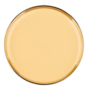 Talerz deserowy, ALTOMDESIGN, Aurora Gold, waniliowy, 20 cm - Altom