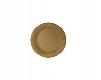 Talerz ekologiczny, 15 cm, kraft, 100 sztuk