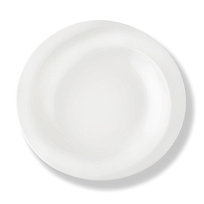 Talerz głęboki Florina Oslo 23 cm porcelana jasne ecru do zupy i makaronu