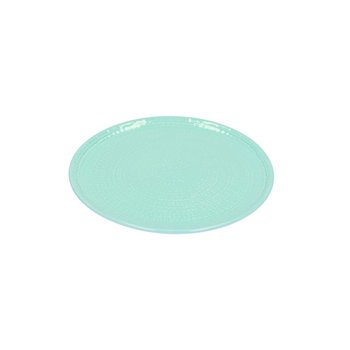 Talerz Iri ⌀22cm turquoise, 22 x 22 x 2 cm - Dekoria