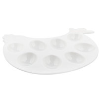 Talerz porcelanowy do jaj Florina Kurka 26,5 cm