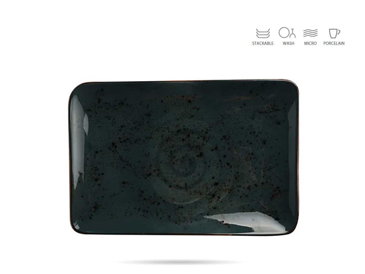 Talerz prostokątny 30x20 ARANDO Earth Colours FD - Inna marka | Sklep EMPIK.COM