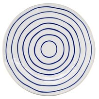 Talerz Śniadaniowy 21,5 Cm Granatowo-Złoty Siren DUKA DUKA