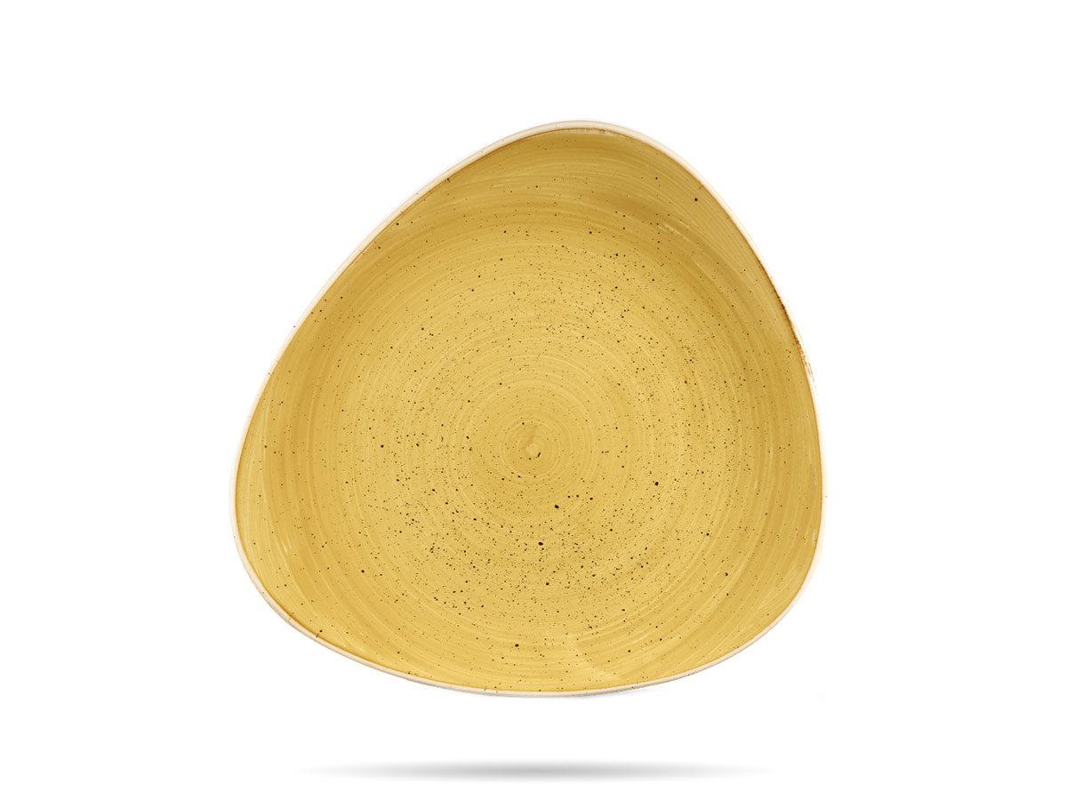 Talerz trójkąt 26,5 cm Mustard Yellow CHURCHILL - Churchill | Sklep ...