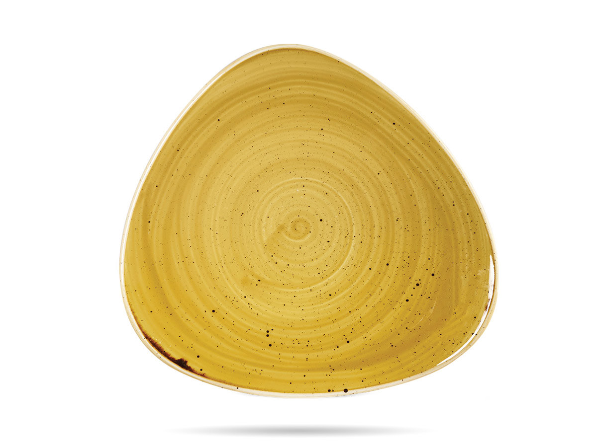 Talerz trójkąt 31 cm Mustard Yellow CHURCHILL - Churchill | Sklep EMPIK.COM
