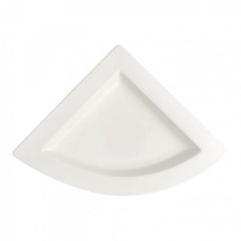 Talerz trójkątny VILLEROY&BOCH NewWave, biały, 22x22 cm - Villeroy & Boch