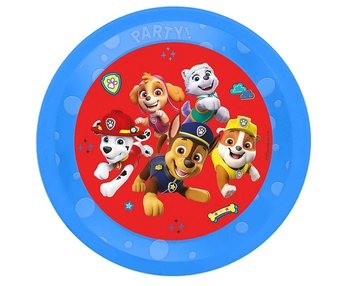 Talerz wielokrotnego użytku Paw Patrol 21cm Decorata Party Nickelodeon, 1 szt. - Procos