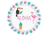Talerzyki Aloha Hawaje 6 Szt
