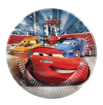 Talerzyki Papierowe Disney Cars 8 Sztuk - Inna marka