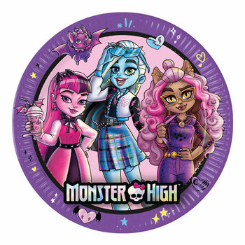 Talerzyki Papierowe Monster High 23 Cm 8 Szt. - Procos
