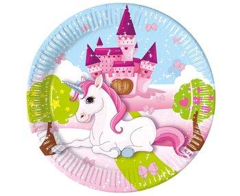 Talerzyki Papierowe "Unicorn", Next Generation, 20Cm, 8 Szt. (Plastic-Free) - Procos