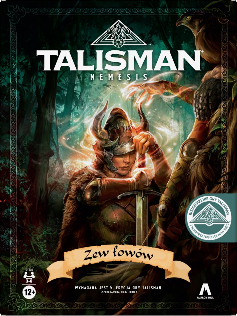 Talisman: Magia i Miecz (5. edycja) - Nemesis - Zew łowów, gra planszowa, Avalon Hill