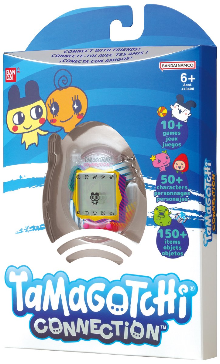 その他 Tamagotchi Connection - BANDAI NAMCO Tamagotchi Connection Clear Retro 43404 - BANDAI (V) | Sklep