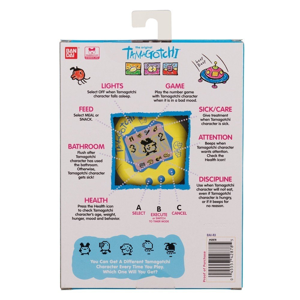 BANDAI TAMAGOTCHI GEN2 オリジナル 3セット Tamagotchi Original - BANDAI | Sklep EMPIK.COM