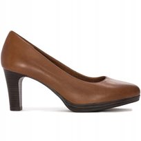 Tamaris Skórzane Czółenka Damskie Cognac 1-22410-41-305 r.39 Inna marka