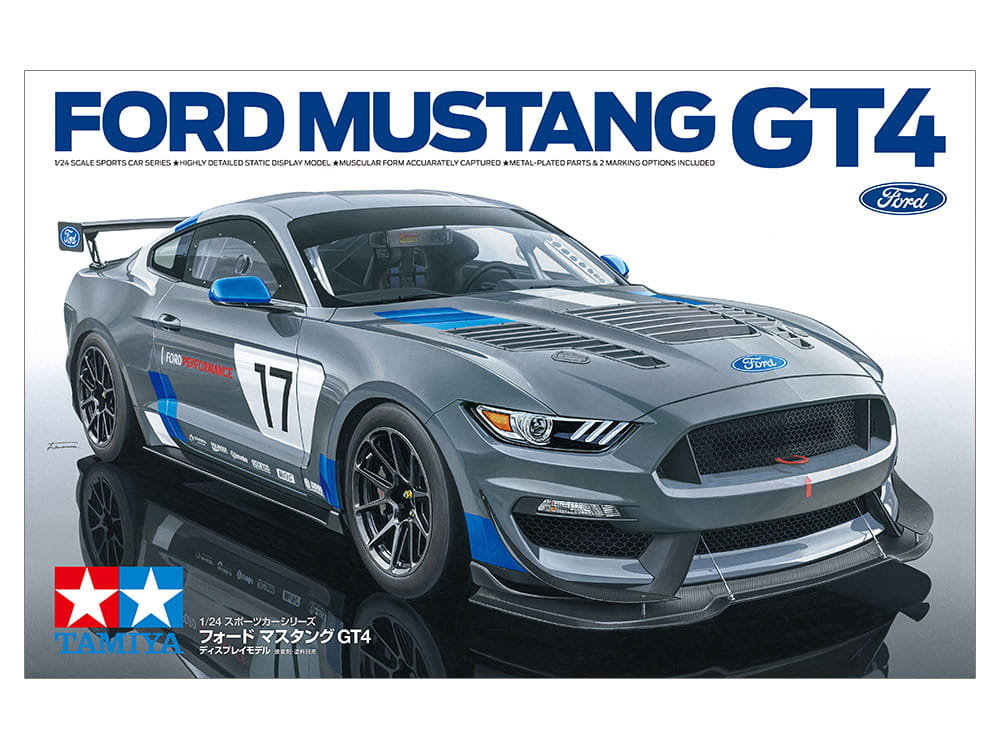 Фото - Збірна модель TAMIYA 24354 1:24 Ford Mustang Gt4 