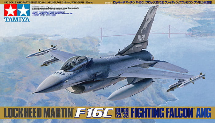 Tamiya 61101 1:48 Lockheed Martin F-16C Block 25/32 Fighting