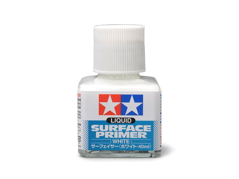 Liquid Primer White 40ml - Tamiya