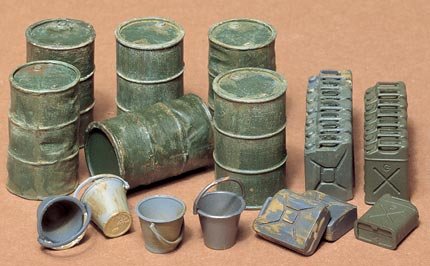 Tamiya, Jerry Can Set, akcesoria, Model do sklejania, 14+