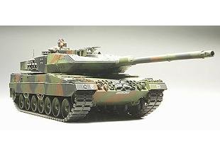 Tamiya, Leopard 2 A6 Main Battle Tank, Model do sklejania, 14+ - Tamiya