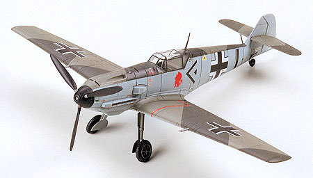 Tamiya, Messerschmitt BF109E3, Model do sklejania, 10+