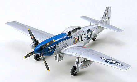 Tamiya, P51D Mustang, North American, Model do sklejania, 14+