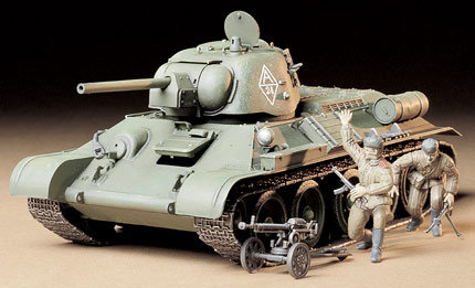 Tamiya, Russian T3476 ChTZ, Model do sklejania, 14+
