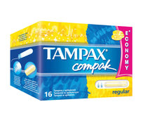 Tampax, Compak Regular, Tampony higieniczne, 16 szt.