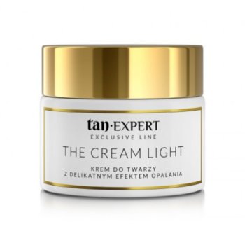 Tanexpert, The Cream Light, Krem Do Twarzy Z Efektem Opalania, 50 G - TanExpert