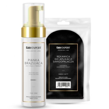 TanExpert, The One, Pianka samoopalająca z rękawicą - TanExpert