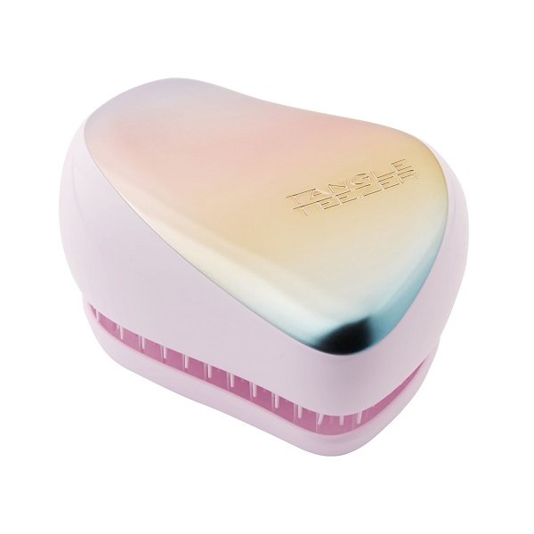 Tangle Teezer, Compact, Szczotka do włosów Matte Pearlescent Chrome ...