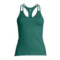 Tank top treningowy damski Casall V-Neck Racerback zielony 22154 40 Casall