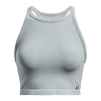 Tank top treningowy damski Under Armour Rush Seamless Tank niebieski 1377597 M - Under Armour