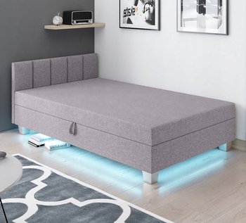 Tapczan 100x200 Łóżko młodzieżowe jednoosobowe Marcela +pojemnik na pościel - Tapczany24