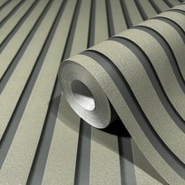 Tapeta Ścienna Marburg 34832 Zielone Lamele Pasy