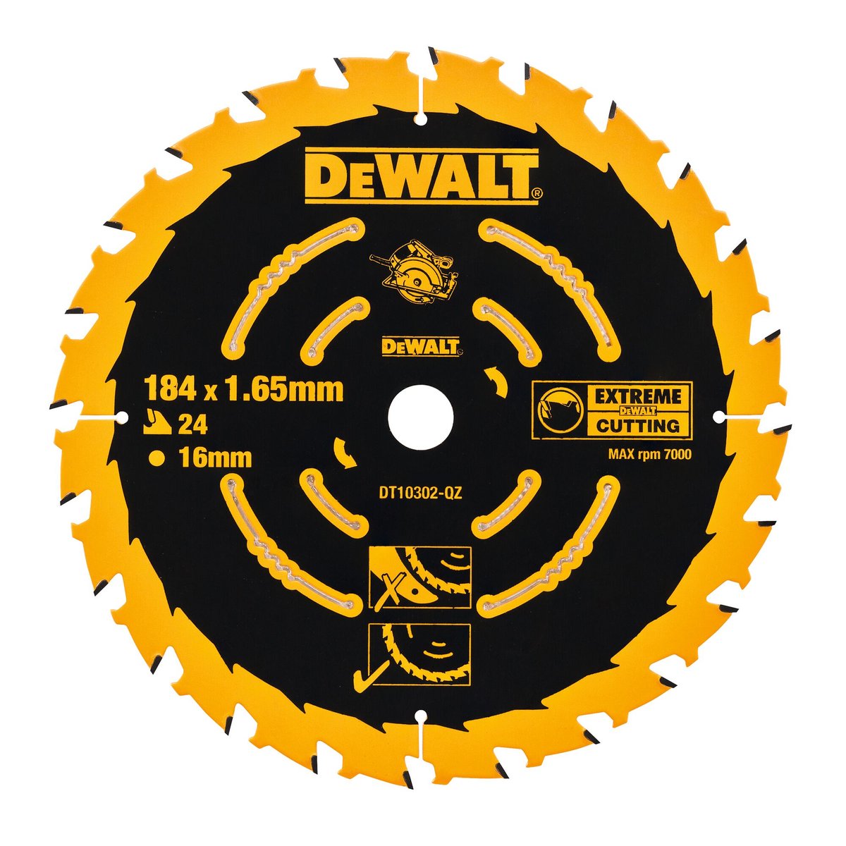 Tarcza DEWALT DT10302, 184 mm