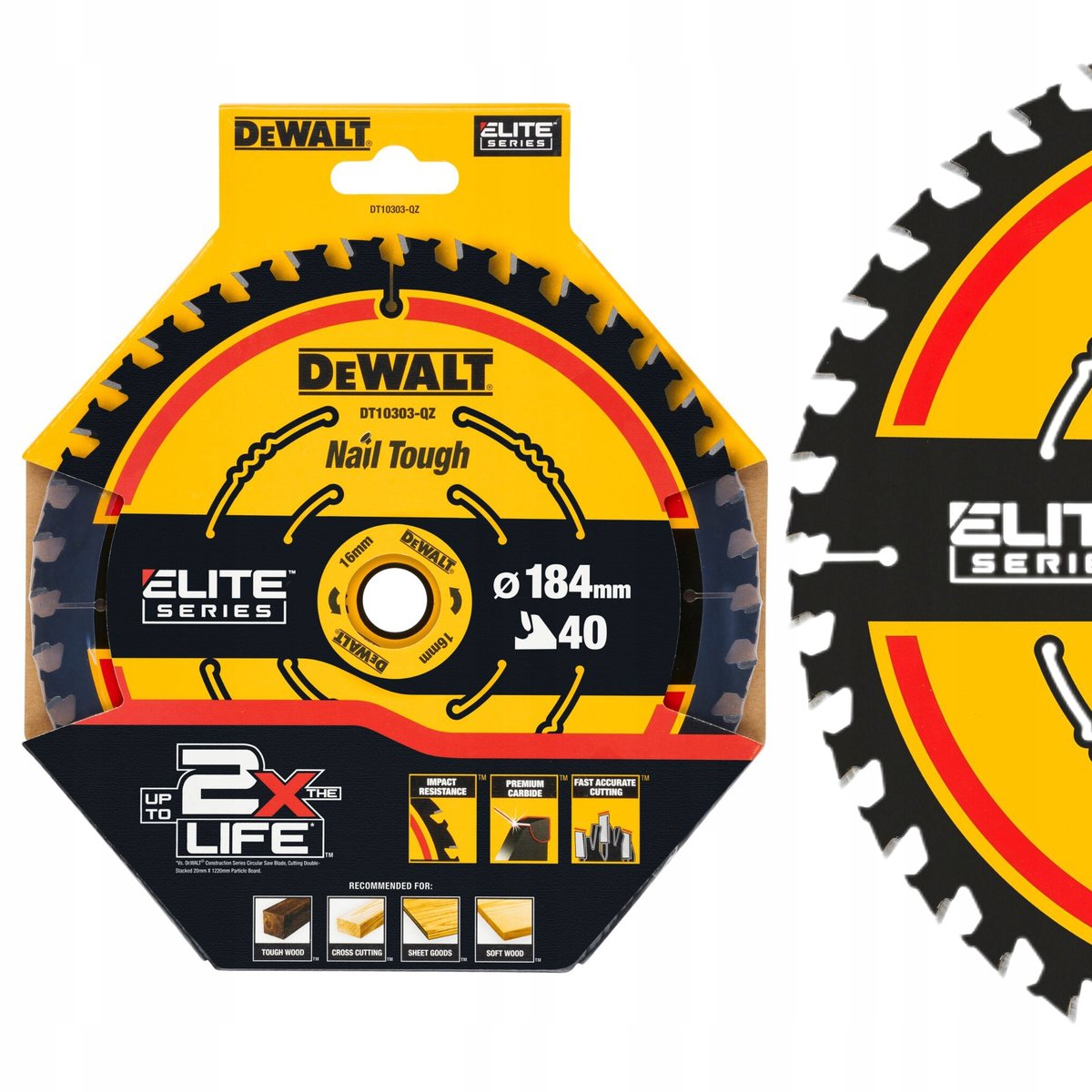 Tarcza DEWALT DT10303, 184 mm