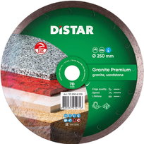 Tarcza diamentowa 250mm Distar Granite Premium