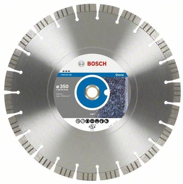 Фото - Круг відрізний Bosch Tarcza diamentowa  2608602648, 350x25.4 mm 