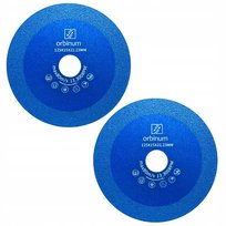 Tarcza Diamentowa Do Cięcia Szkła Glazury Płytek Terakoty 125 Zestaw 2szt