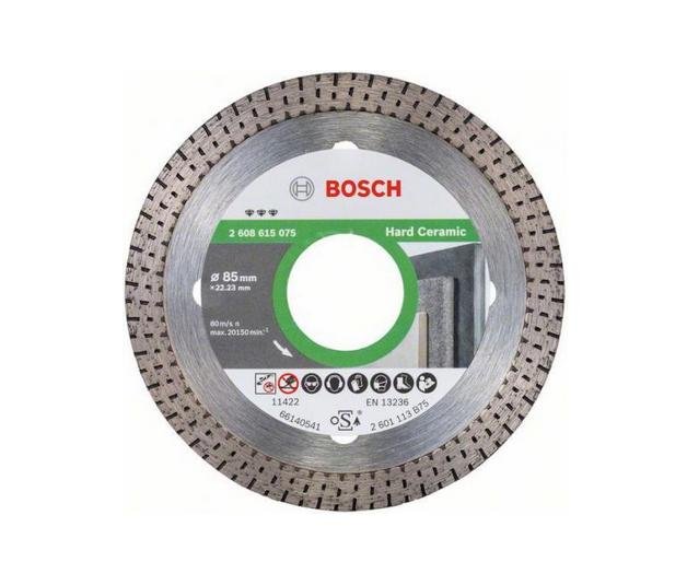 Tarcza diamentowa do gresu BOSCH, 85x22 mm