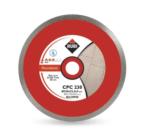 Tarcza diamentowa do gresu porcelanowego RUBI Pro, CPC 300x25,4 mm RUBI30960