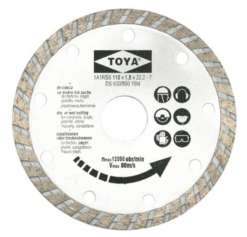 Tarcza diamentowa segmentowa TOYA Turbo 08755T08755 - Toya