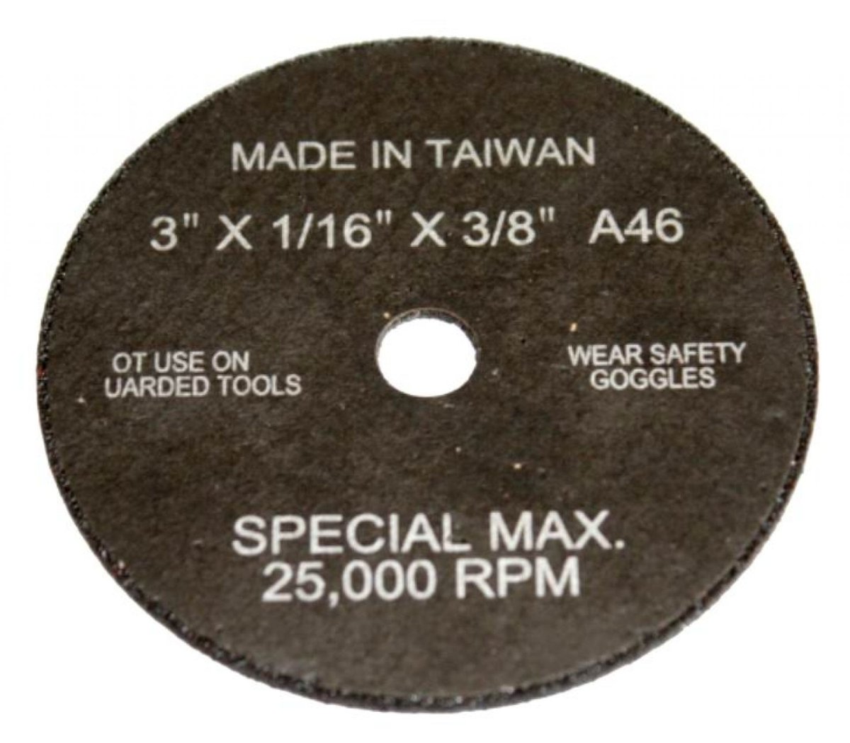 Lot De 10 Disques De Coupe Métal ATEpro - 3x1/16x3/8 Pouce, 20000 RPM, Pour Outils Rotatifs