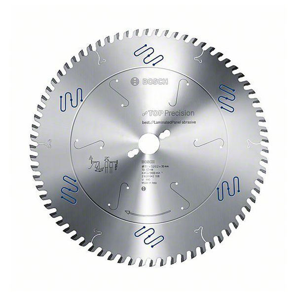 Tarcza do paneli laminowanych BOSCH Top Precision 2608642109, 80 zębów, 25x3 cm