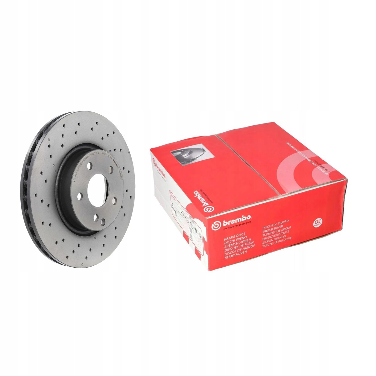 Tarcza hamulcowa BREMBO COATED DISC LINE 09.A621.31 Mercedes-Benz 1 szt ...