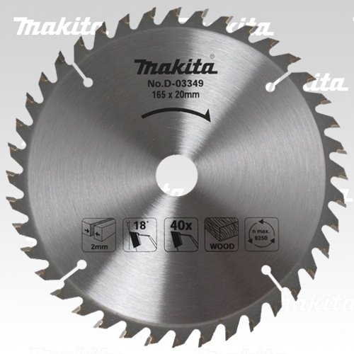 Tarcza MAKITA Economy D-03349, 165x20 mm