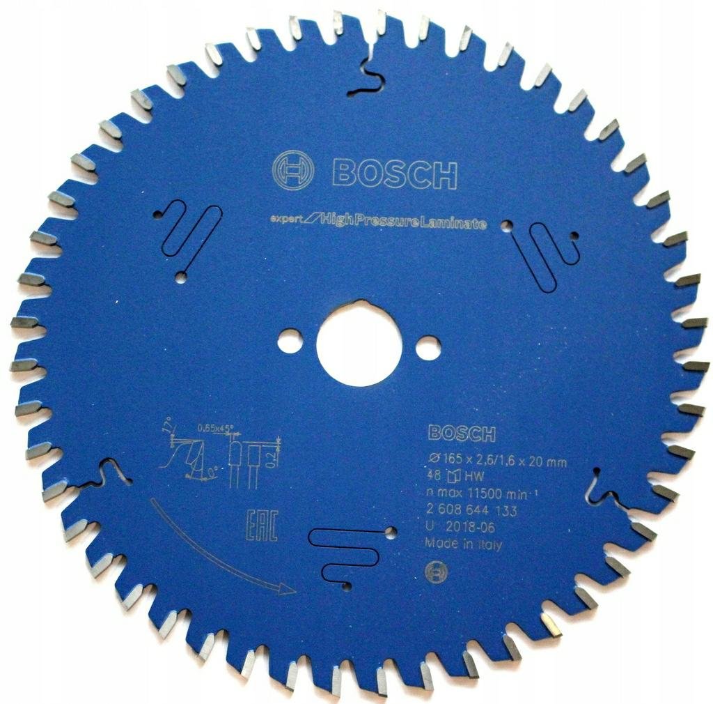 Tarcza pilarska BOSCH 2608644133, 165 mm