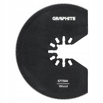 Tarcza półokrągła do drewna metalu tworzyw 21 TPI, 80 mm, GRAPHITE 57T504